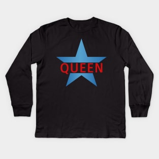 Queen For Mayor small Kids Long Sleeve T-Shirt